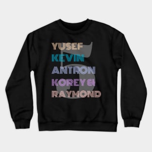 Exonerated five the central park 5 case yusef Kevin antron korey and raymond Crewneck Sweatshirt